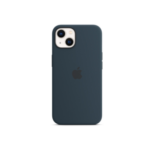 Apple Original iPhone 13 Silikon Case mit MagSafe Abyssblau