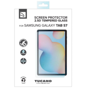 Tucano Schutzfolie aus gehärtetem Glas für Samsung Tab S8 / S7