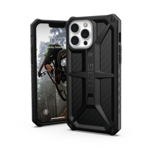 UAG Urban Armor Gear Monarch Case Apple iPhone 13 Pro carbon fiber