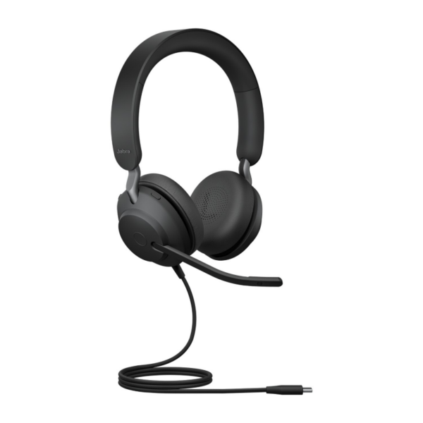 Jabra Evolve 2 40 MS Stereo USB-C Headset schwarz