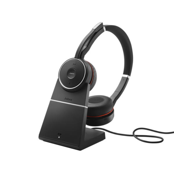 Jabra Evolve 75 UC Stereo Headset inkl. Ladestation