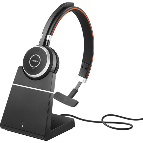 Jabra Evolve 65 MS Mono Headset + Ladestation