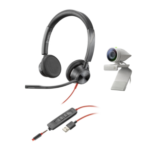 Poly Studio P5 USB HD Webcam Bundle mit Blackwire C3325