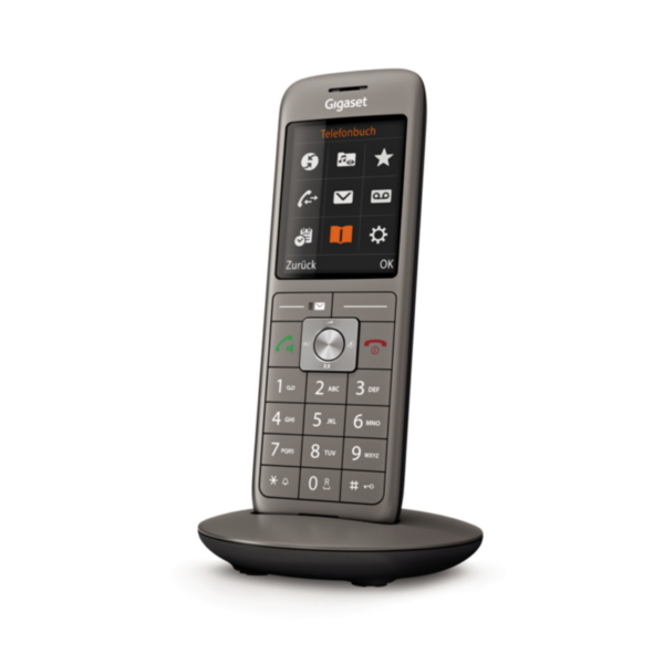 Gigaset CL660HX Universal Mobilteil DECT/-CAT-iq fähig schwarz/anthrazit