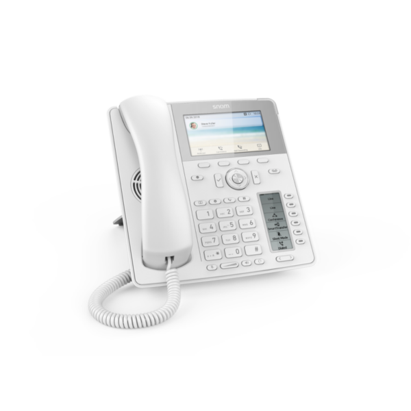 Snom D785 VoIP-Telefon Bluetooth-Schnittstelle weiß