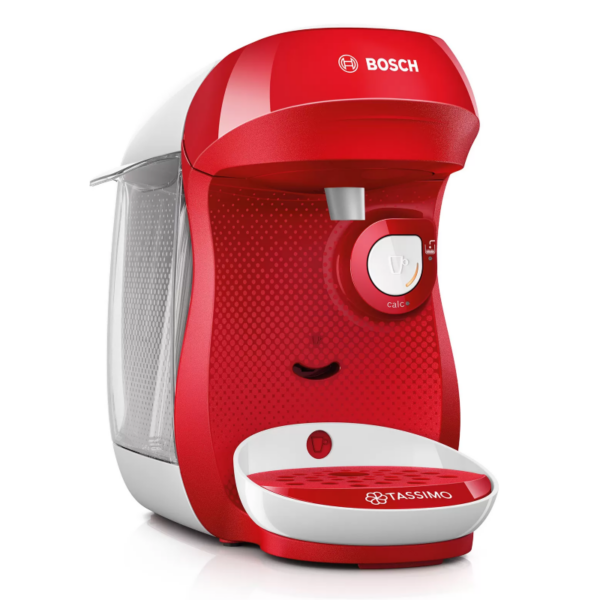 Bosch TAS1006 TASSIMO HAPPY Multi-Getränke-Automat weiß/rot