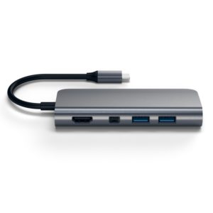 Satechi USB-C Multimedia Adapter Space Gray