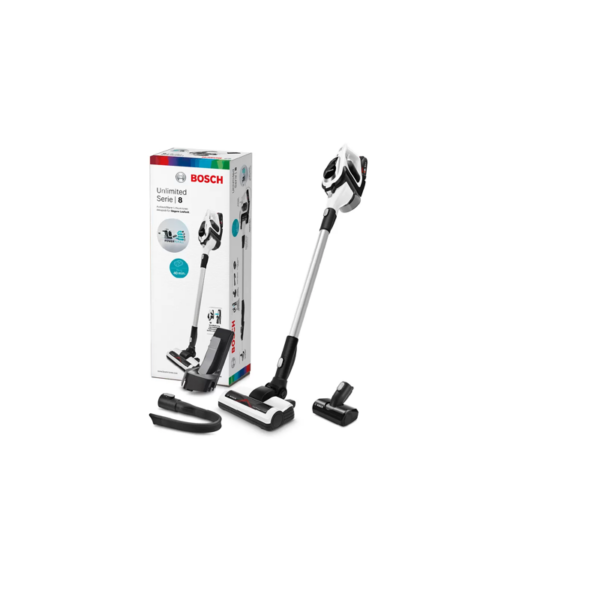 Bosch BKS811MTB Serie 8 Akku-Staubsauger Unlimited weiß