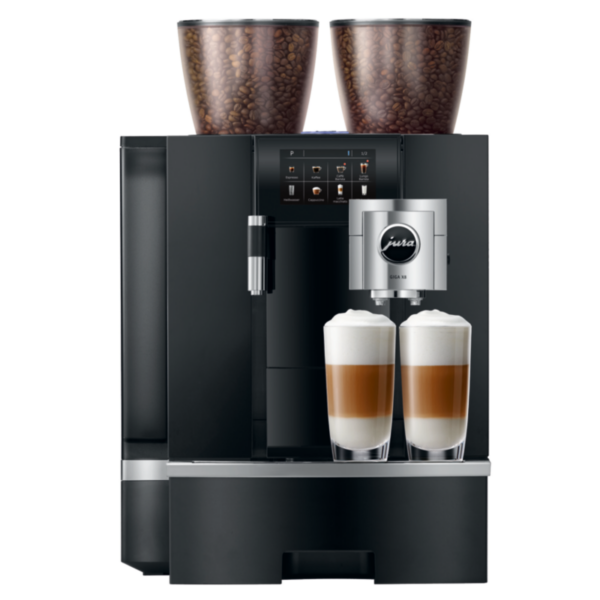 JURA Gastro GIGA X8 Aluminium Schwarz Professional Kaffeevollautomat