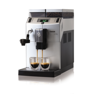 Saeco RI9841/01 Lirika Macchiato Kaffeevollautomat Silber