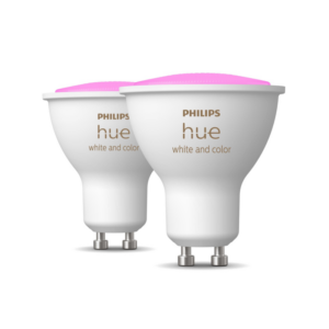 Philips Hue White & Col. Amb. GU10 Doppelpack 2x230lm