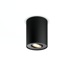 Philips Hue White Amb. BT Pillar Spot 1 flg. schwarz 350lm Erweiterung