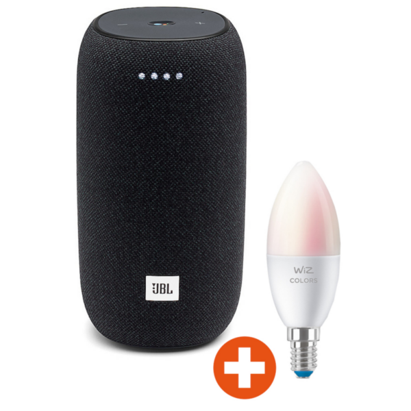 JBL Link Portable inkl. WiZ 40W E14 Kerzenform Tunable White & Color