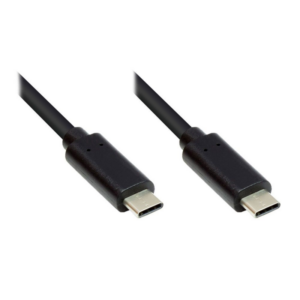 Good Connections Lade- und Datenkabel USB 3.1 USB-C beidseitig 2m schwarz