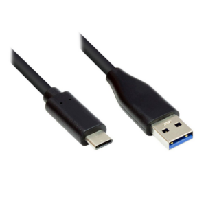 Good Connections Anschlusskabel 3m USB 3.0 USB-C zu USB 3.0 A schwarz