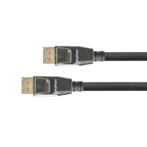 PYTHON DisplayPort 1.4 Kabel 3m 8K UHD @ 60Hz vergoldet OFC St./St. schwarz