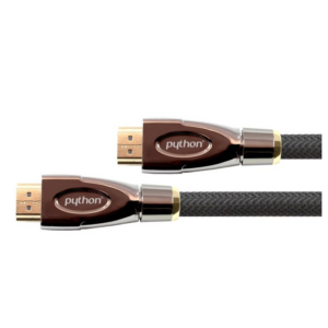 PYTHON HDMI 2.0 Kabel 1m Ethernet 4K*2K UHD vergoldet OFC schwarz