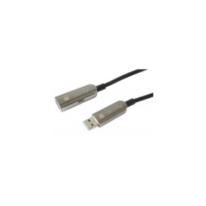 Techly USB 3.0 AOC Verlängerungskabel St./Bu. 30m schwarz ICOC-U3AMF-HY-030