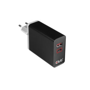 Club 3D USB Typ A und C Dual Power Ladegerät bis zu 60W