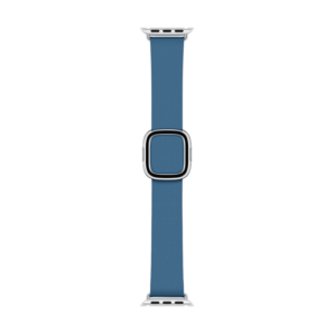 Apple Watch 40mm Modernes Lederarmband Cape Cod Blau medium