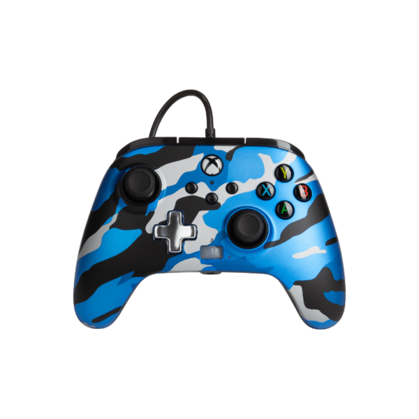 Power A Enhanced Wired Controller für Xbox Series X/S Blau Camouflage