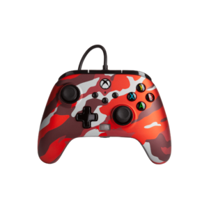 Power A Enhanced Wired Controller für Xbox Series X/S Rot Camouflage