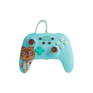 Power A Enhanced Wired Controller für Nintendo Switch Animal Crossing: Tom Nook