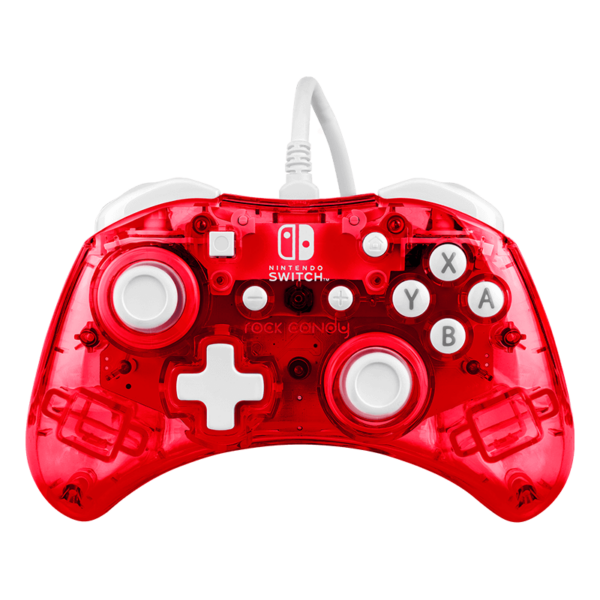 PDP Wired Controller Rock Candy Stormin Cherry