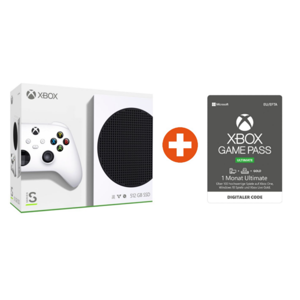 Microsoft Xbox Series S 512GB inkl. Game Pass Ultimate 1 Monat DE