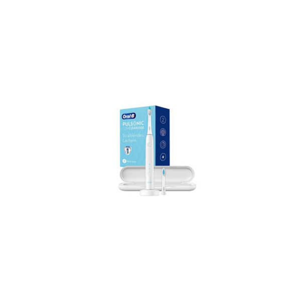 Oral-B Pulsonic Slim Clean 2500 White mit Reissetui Elektrische Zahnbürste