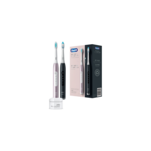 Oral-B Pulsonic Slim 4900 elektrische Zahnbürste Duopack Schwarz/Rosegold