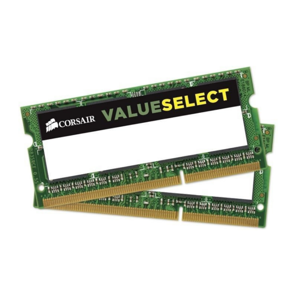 8GB (2x4GB) Corsair Value Select DDR3L-1600 MHz CL 11 SODIMM Notebookspeicher