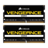 16GB (2x8GB) Corsair Vengeance DDR4-2666 MHz CL 18 SODIMM Notebookspeicher Kit