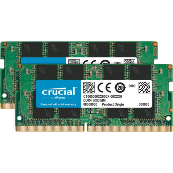64GB (2x32GB) Crucial DDR4-3200 CL 22 SO-DIMM RAM Notebook Speicher Kit