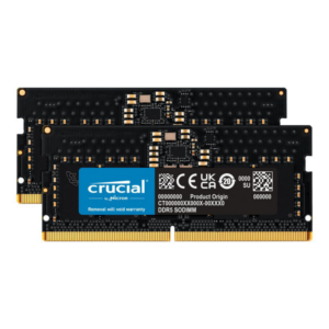 64GB (2x32GB) Crucial DDR5-4800 CL 40 SO-DIMM RAM Notebook Speicher Kit CT2K32G4