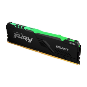 8GB (1x8GB) KINGSTON FURY Beast RGB DDR4-2666 CL16 RAM Gaming Arbeitsspeicher