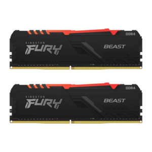 32GB (2x16GB) KINGSTON FURY Beast RGB DDR4-3600 CL18 RAM Gaming Arbeitsspeicher