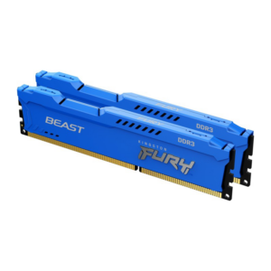 8GB (2x4GB) KINGSTON FURY Beast blau DDR3-1600 CL10 RAM Gaming Arbeitssp. Kit