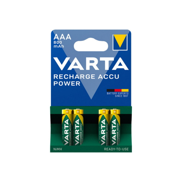 VARTA Ready2Use Akku Micro AAA HR3 4er Blister (800 mAh)