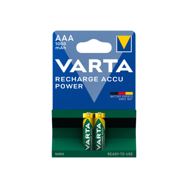 VARTA Ready2Use Akku Micro AAA HR3 2er Blister (1000 mAh)