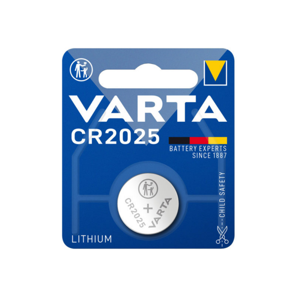 VARTA Professional Electronics Knopfzelle Batterie CR 2025 1er Blister
