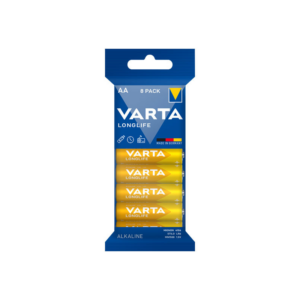 VARTA Longlife Batterie Mignon AA LR6 8er Folienverpackung