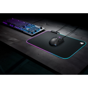 ROCCAT Sense AIMO RGB Illumination Gaming Mauspad schwarz