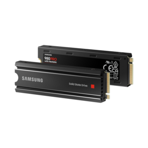 Samsung 980 PRO NVMe SSD 2 TB M.2 PCIe 4.0 3D-NAND TLC mit Kühlkörper