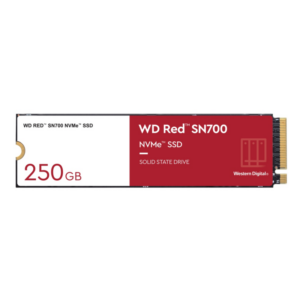 WD Red SN700 NAS NVMe SSD 250 GB M.2 PCIe Gen3