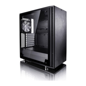 Fractal Design Define C TG ATX Gaming Gehäuse mit Seitenfenster