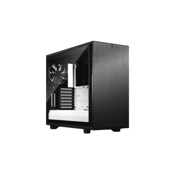 Fractal Design Define 7 ATX Gaming Gehäuse TG Seitenfenster/Dämmung Schwarz/Weiß