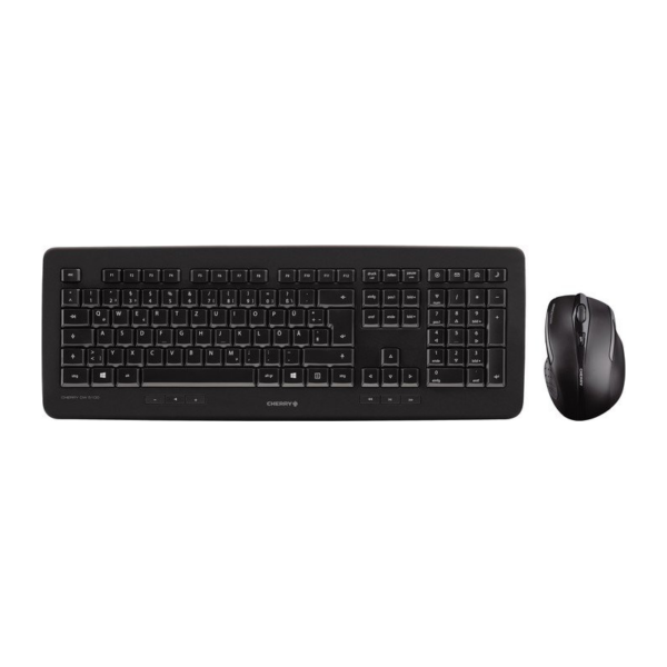 Cherry DW 5100 Maus-Tastaturkombination DE Layout Laserbeschriftet JD-0520DE-2