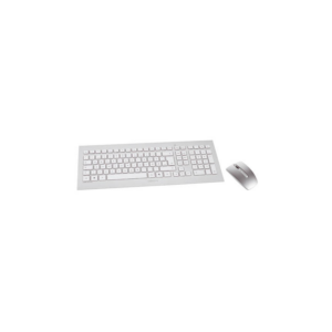 Cherry DW 8000 Maus-Tastaturkombination gelasert USB kabellos DE Layout silber