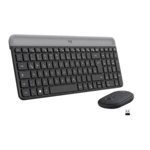 Logitech MK470 Kabellose Maus-Tastaturkombination Schwarz